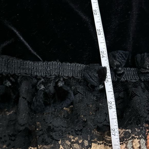 J. R. Nites velvet skirt - Picture 3 of 5